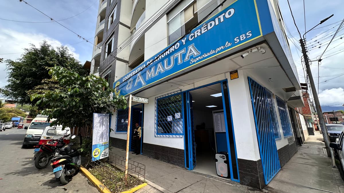 Local de la Cooperativa El Amauta en Quillabamba